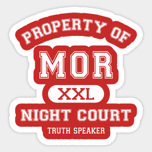 Mor Sticker